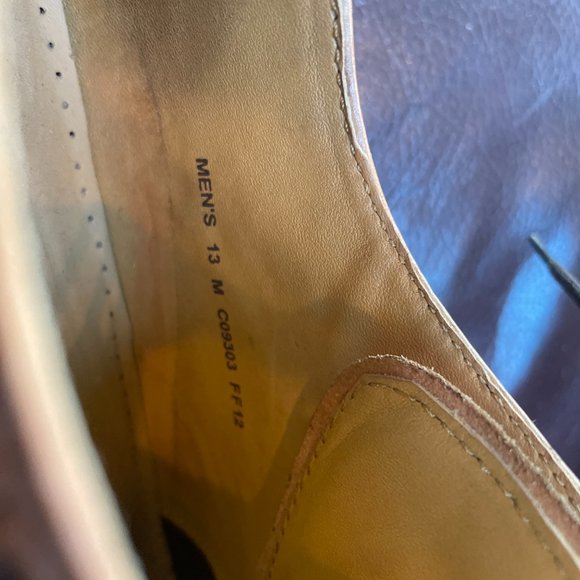 Men's Cole Haan Nike Wing Tip Dress Shoes 13 - Picture 4 of 6